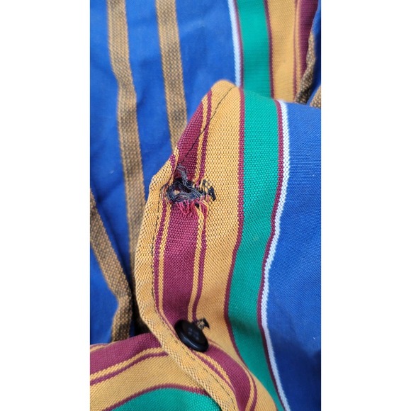 Vtg UMEN Studio African Kente Print Vest - Picture 5 of 5